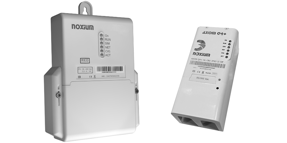 Familia AXOM. Dos modelos de modem industrial