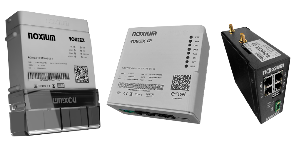 Familia ROUTEX. Tres modelos de router industrial